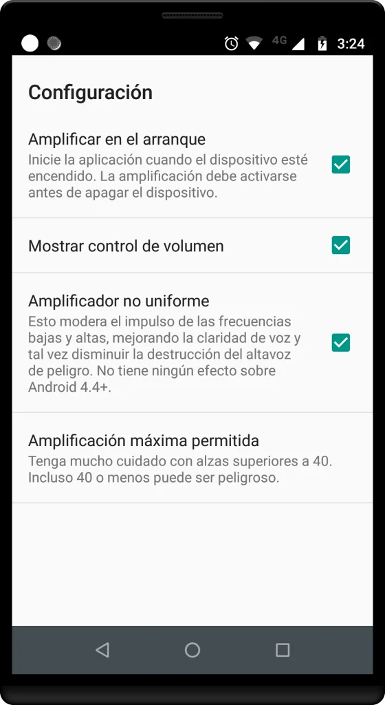 App para Aumentar el Volumen del Teléfono
