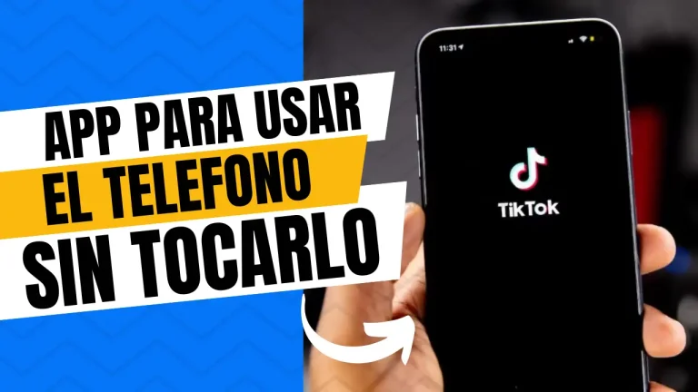 Como usar el celular sin tocarlo